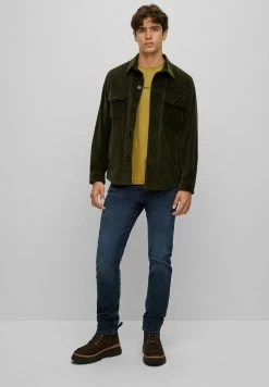 BOSS Slim Fit Jeans - Dark Blue Seven -BOSS Sales Store 1d880dc346d64e70b8857694d47f810a