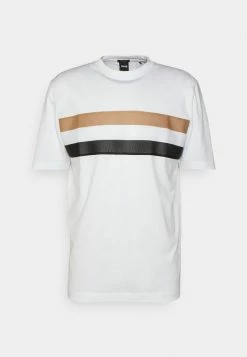BOSS TIBURT - Print T-shirt - White -BOSS Sales Store 1db9b246b8f44da8affd7f9182e22afa