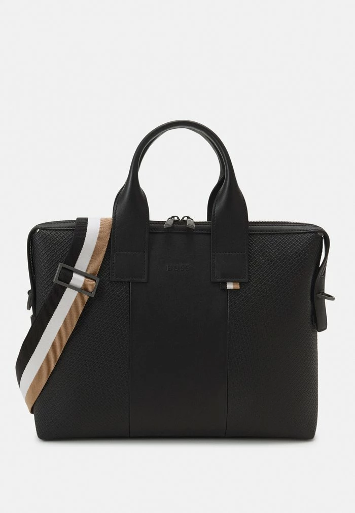 BOSS CITY DECO DOC CASE UNISEX - Briefcase - Black 3 BOSS CITY DECO DOC CASE UNISEX - Briefcase - Black