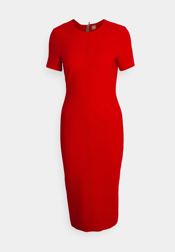 BOSS DIXETTA - Shift Dress - Red 9 BOSS DIXETTA - Shift Dress - Red - Image 7