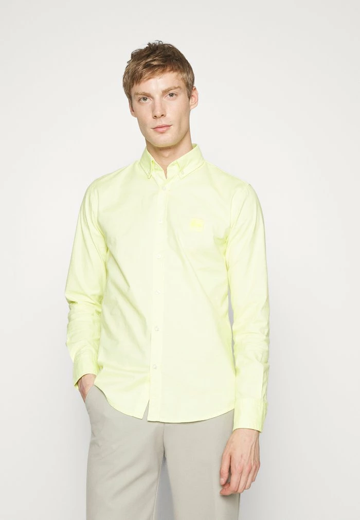 BOSS MABSOOT - Shirt - Light Pastel Yellow 3 BOSS MABSOOT - Shirt - Light Pastel Yellow