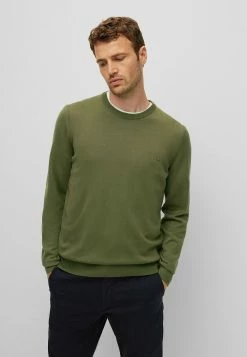 BOSS BOTTO L - Jumper - Open Green Thirtyseven