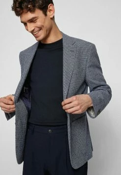 BOSS JANSON - Blazer Jacket - Dark Blue -BOSS Sales Store 21ba02b9c1324912ab668edec8aa1f1b