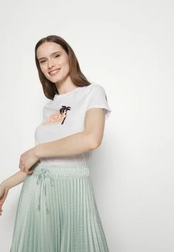 BOSS EDIARY - Print T-shirt - Open White -BOSS Sales Store 2201fa2bcbea47bdaf8344b75cc77bf5