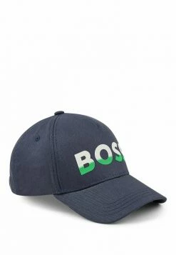 BOSS BOLD-BLOCK - Cap - Dark Blue Two -BOSS Sales Store 22dae57e2fae4a30967c9234a6de212e