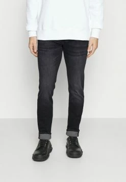 BOSS TABER - Slim Fit Jeans - Black
