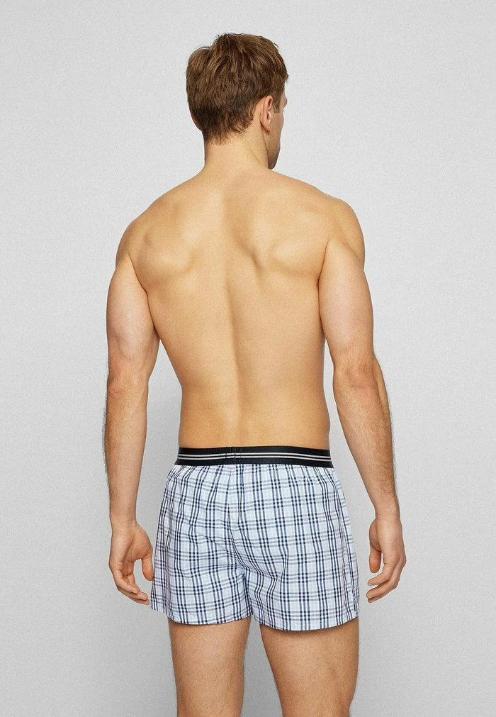 BOSS 2 PACK - Boxer Shorts - Light Blue 6 BOSS 2 PACK - Boxer Shorts - Light Blue - Image 4