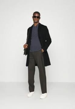 BOSS HYDE - Classic Coat - Black -BOSS Sales Store 23c045a8905946499f7e351407c492ca