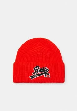 BOSS X RUSSELL ATHLETIC ZOGGIE - Beanie - Bright Orange