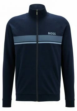 BOSS Zip-up Sweatshirt - Dark Blue Three -BOSS Sales Store 240c36de877a463b8f28207817dfa20a