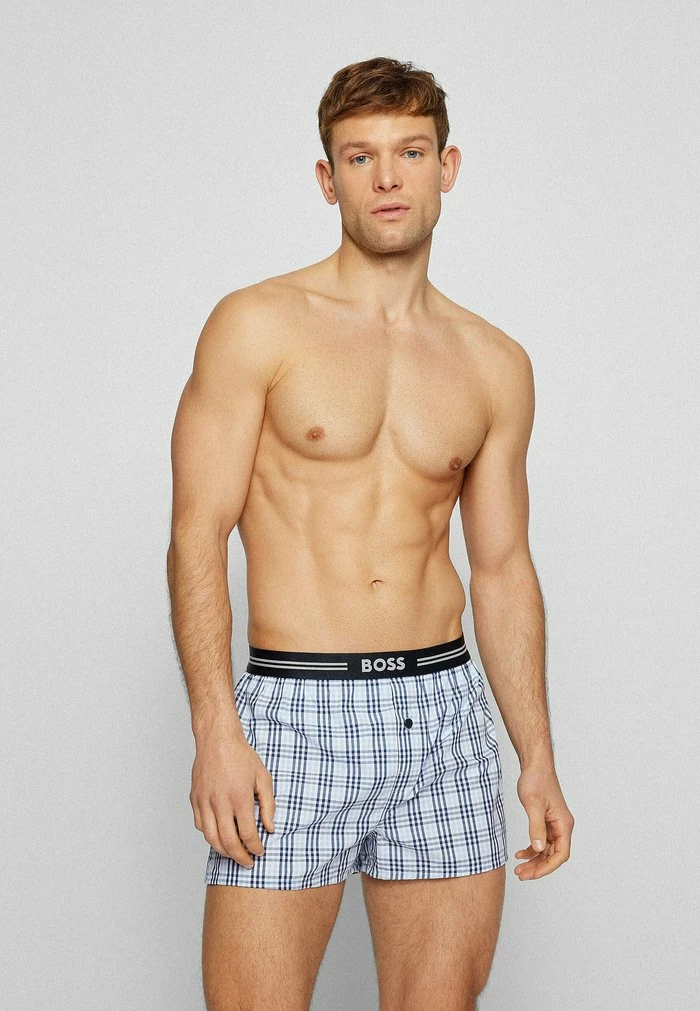 BOSS 2 PACK - Boxer Shorts - Light Blue 5 BOSS 2 PACK - Boxer Shorts - Light Blue - Image 3