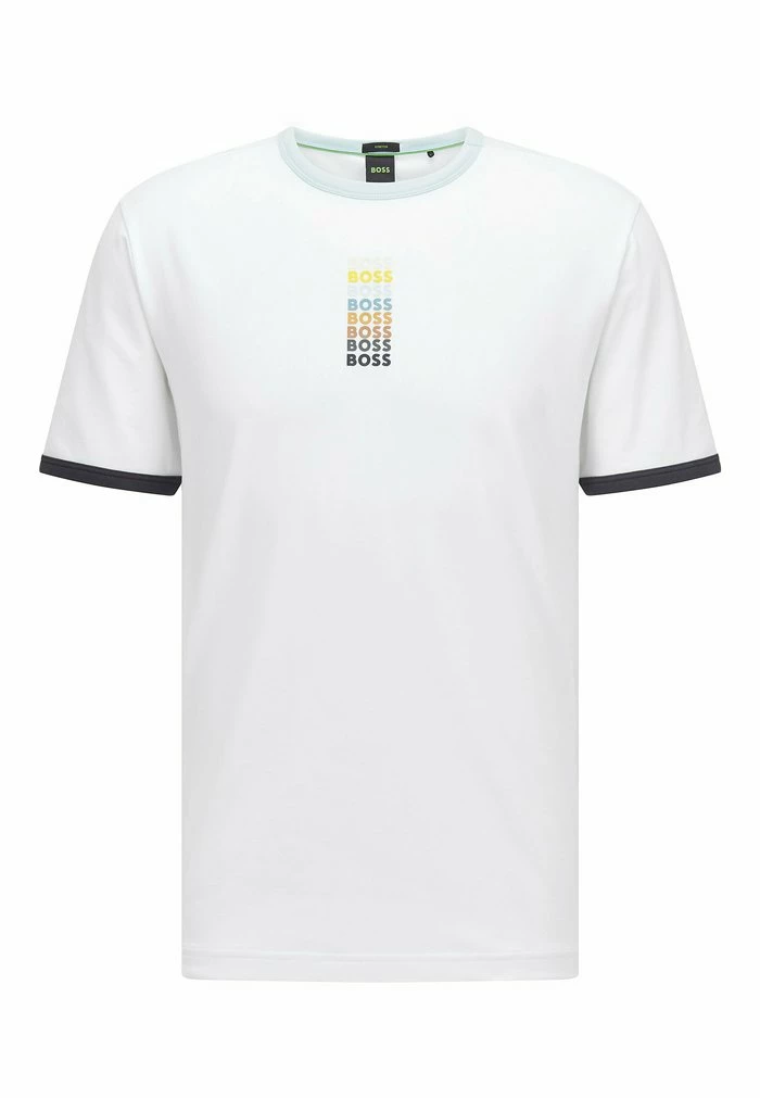 BOSS Print T-shirt - White 7 BOSS Print T-shirt - White - Image 5
