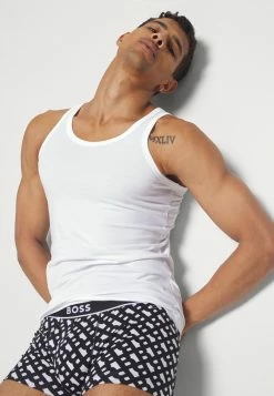 BOSS MODERN 2 PACK - Undershirt - White 11 BOSS MODERN 2 PACK - Undershirt - White -BOSS Sales Store 2522fbcdaa20481ba4c750cf6d6d909e