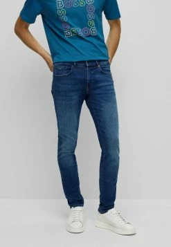 BOSS CHARLESTON - Straight Leg Jeans - Blue One