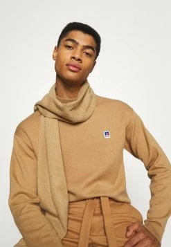 BOSS X RUSSELL ATHLETIC KRUMOK - Jumper - Medium Beige -BOSS Sales Store 256fe7b21cbd49789902b2f56c124e3f