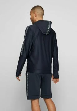 BOSS SICON - Zip-up Sweatshirt - Dark Blue Two -BOSS Sales Store 25a085aa03624405a388f1b28a7cb475