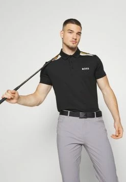 BOSS PADDYTECH - Polo Shirt - Black One -BOSS Sales Store 25a6f103bcd94f6c9c8ac9c8ad486f65