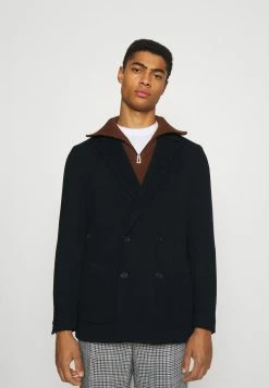 BOSS X RUSSELL ATHLETIC CAJAN - Blazer Jacket - Navy