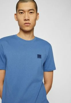 BOSS TALES - Basic T-shirt - Blue -BOSS Sales Store 25ffe4cd1e3e4671bd5fc2642bd85a81