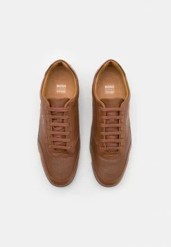 BOSS SATURN - Trainers - Medium Brown -BOSS Sales Store 262ffe57cee44f20a8a7a524c23a57dc