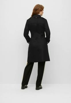BOSS Classic Coat - Black One -BOSS Sales Store 26c2b954a98b4e6ea77fb621f69c2e1a