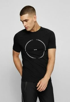 BOSS TALEO - Print T-shirt - Black