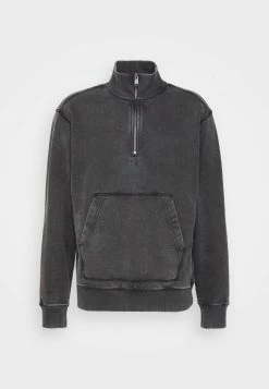 BOSS ZEFADEHALF - Sweatshirt - Black -BOSS Sales Store 2707723a4226420d8726f1eff51489d0