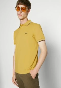 BOSS PAUL CURVED - Polo Shirt - Gold -BOSS Sales Store 273a17db9d384d53a9405ea732d5f866