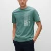 BOSS TIBURT - Print T-shirt - Open Green Twentynine -BOSS Sales Store 27986fad6e0e4390aa0811004d7f2fec