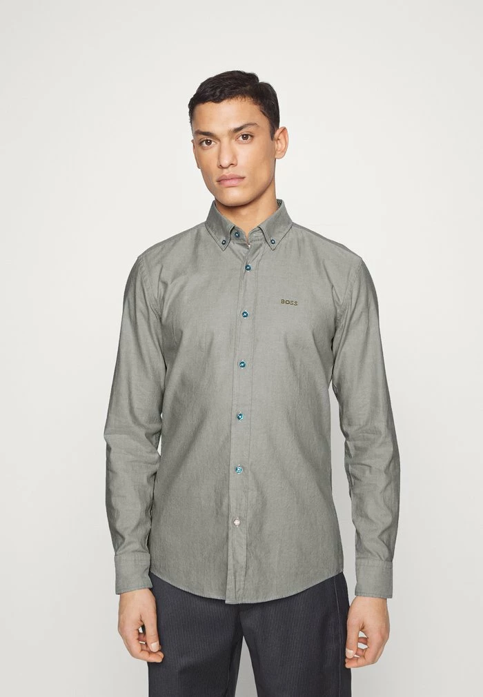 BOSS HANK - Formal Shirt - Open Green 3 BOSS HANK - Formal Shirt - Open Green