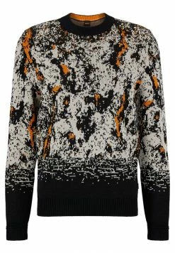 BOSS AMUDE - Jumper - Black -BOSS Sales Store 28440266dc2a4092b1d01fefa4f0398c