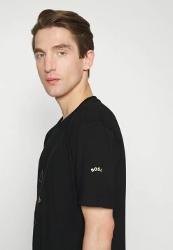 BOSS TEEGO - Print T-shirt - Black -BOSS Sales Store 284f98e94ee9446baaf3bd23370200dd