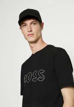 BOSS TEE - Print T-shirt - Black 11 BOSS TEE - Print T-shirt - Black -BOSS Sales Store 2904ae39f75b4dc2b67e52834e8610bc