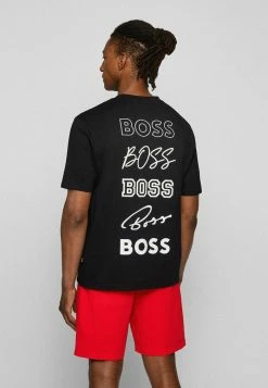 BOSS TEEBACK - Print T-shirt - Black -BOSS Sales Store 290d38d8784b424a9612ffbc9edb6b14