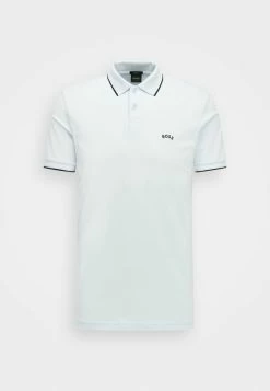 BOSS PAUL CURVED - Polo Shirt - Light Blue -BOSS Sales Store 297539c24a8a4983a81e8caebc182368