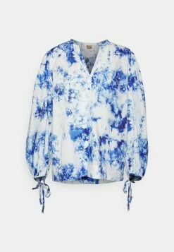 BOSS BALOON - Blouse - Blue -BOSS Sales Store 29aa765fc3f44af4a00196d07022caf1