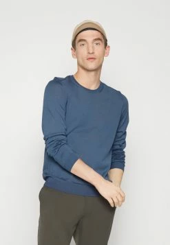 BOSS LENO - Jumper - Bright Blue -BOSS Sales Store 2a65c01be3fc4bd198997b3ebd7b73d7