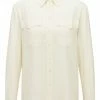 BOSS Button-down Blouse - Natural