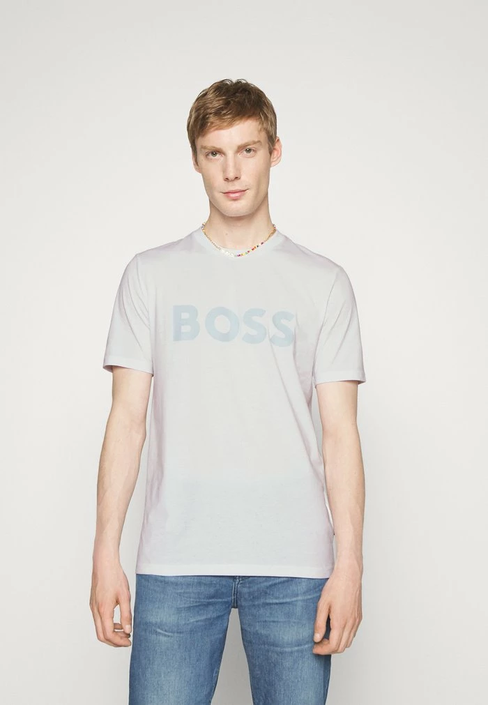 BOSS TIBURT - Print T-shirt - Weiss 3 BOSS TIBURT - Print T-shirt - Weiss