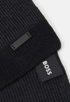 BOSS LAMICO UNISEX - Foulard - Black -BOSS Sales Store 2ac0452e4dcb49188190058f42b82cb4