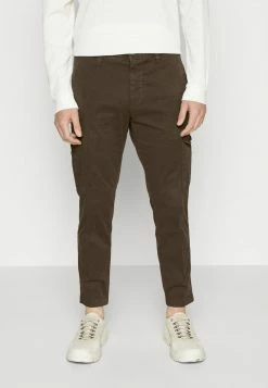 BOSS TABER - Cargo Trousers - Dark Green