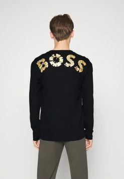 BOSS TOGNGO - Long Sleeved Top - Black -BOSS Sales Store 2b1c939fde914d9482f158a31edf7d6b