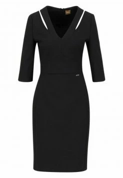 BOSS DILIRA - Shift Dress - Schwarz -BOSS Sales Store 2b5d03fd2f61419baebf6114e3fd0d48