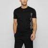 BOSS Print T-shirt - Black 2 BOSS Print T-shirt - Black -BOSS Sales Store 2b6ce971633345cd8b776ee5133a0ee5