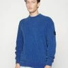 BOSS KOMENTINO - Jumper - Medium Blue -BOSS Sales Store 2b99174f2e83479cb2113b02556d3116