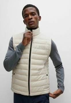 BOSS CALANO - Waistcoat - Open White Eleven -BOSS Sales Store 2c4e8e7b89694725a6a6601f28500f54