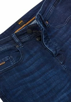BOSS Jeans Tapered Fit - Dark Blue -BOSS Sales Store 2d6ed0ec6cc94c85b1e82517a51c6402