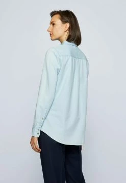 BOSS Button-down Blouse - Light Blue -BOSS Sales Store 2e31b088c4274b02b4ce9430c554ec28