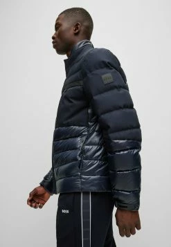 BOSS BERGEN - Down Jacket - Dark Blue Two -BOSS Sales Store 2e983b2cbd954ad98b87a8ca84c4f7da