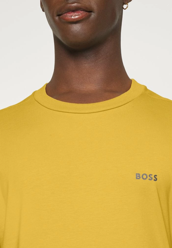 BOSS TEE - Basic T-shirt - Gold 8 BOSS TEE - Basic T-shirt - Gold - Image 6